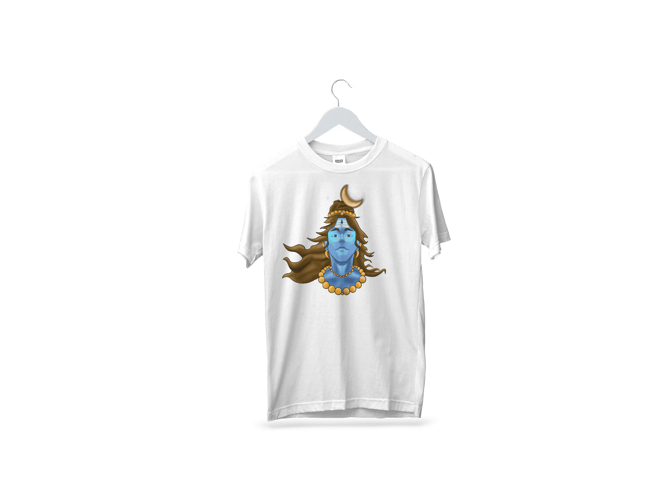 Third eye lord Shiva Premium Oversized  tshirt 180 gsm Bio wash